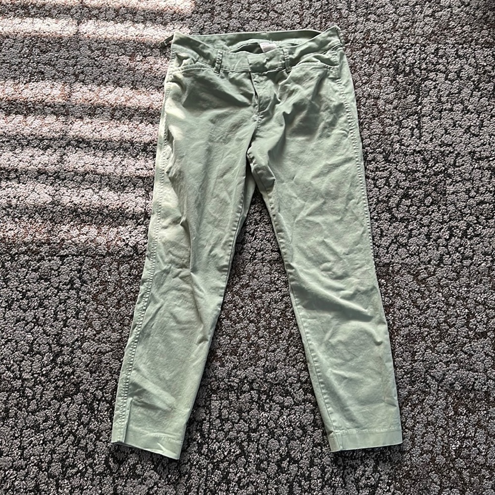 GREEN old navy pixi pants